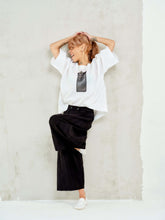 Boxy Linen-Cotton Top