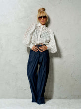 Denim Wide-Leg Jeans