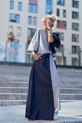 Grey and Denim Co-Ord Set
