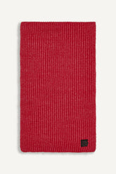 SHAKER STITCH RIB SCARF