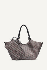 PAULA NEW YORK LOGO MEDIUM TOTE