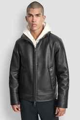 FAUX FUR LINED JACKET