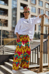 Oversized Graphic Cotton T-Shirt