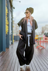 Oversized Black Three-Piece Set
