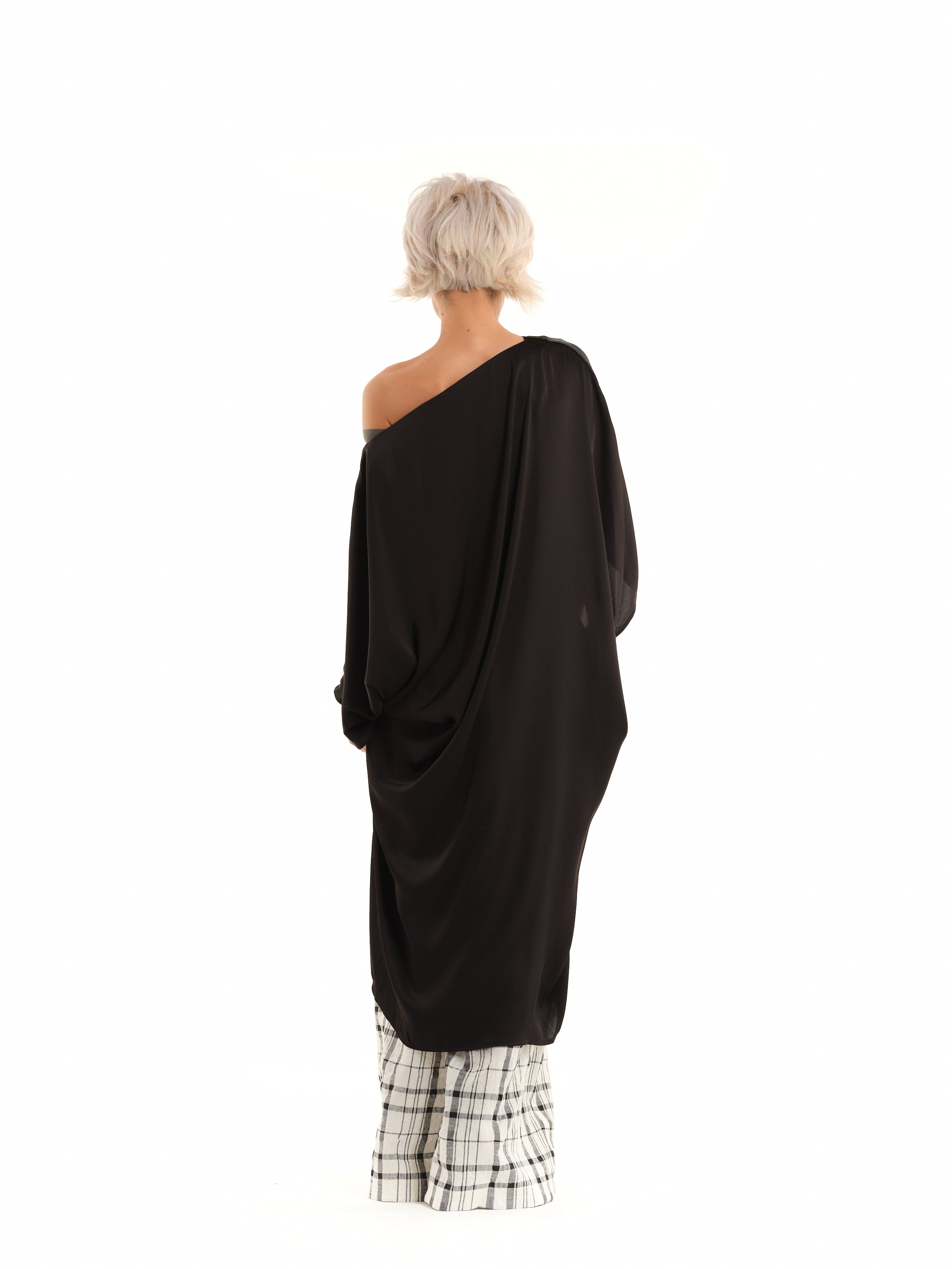 Off-The-Shoulder Maxi Tunic