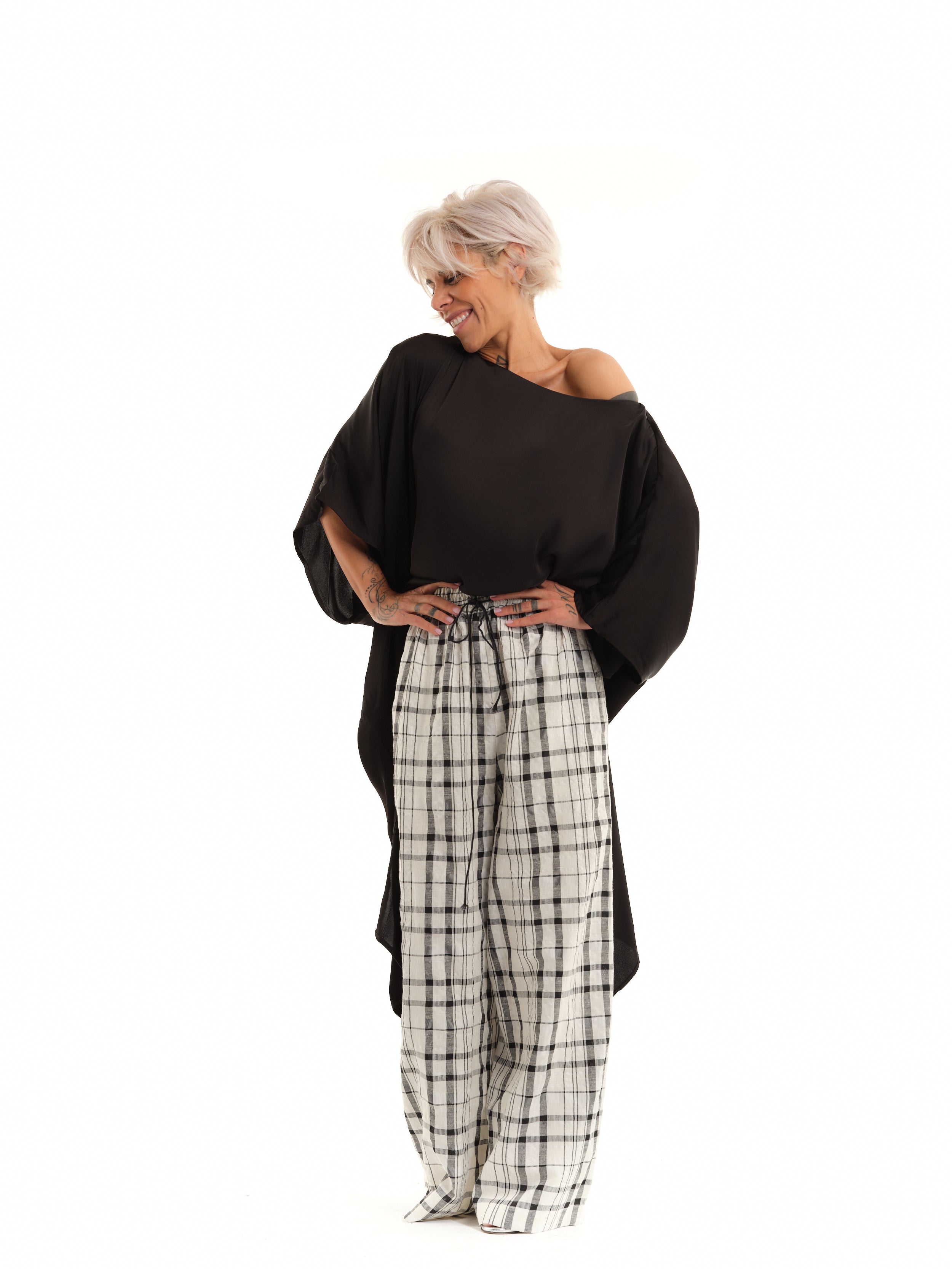Off-The-Shoulder Maxi Tunic