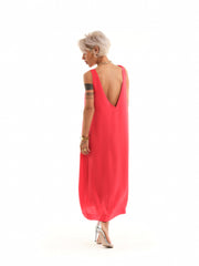 Coral Maxi Dress
