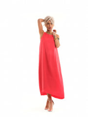 Coral Maxi Dress