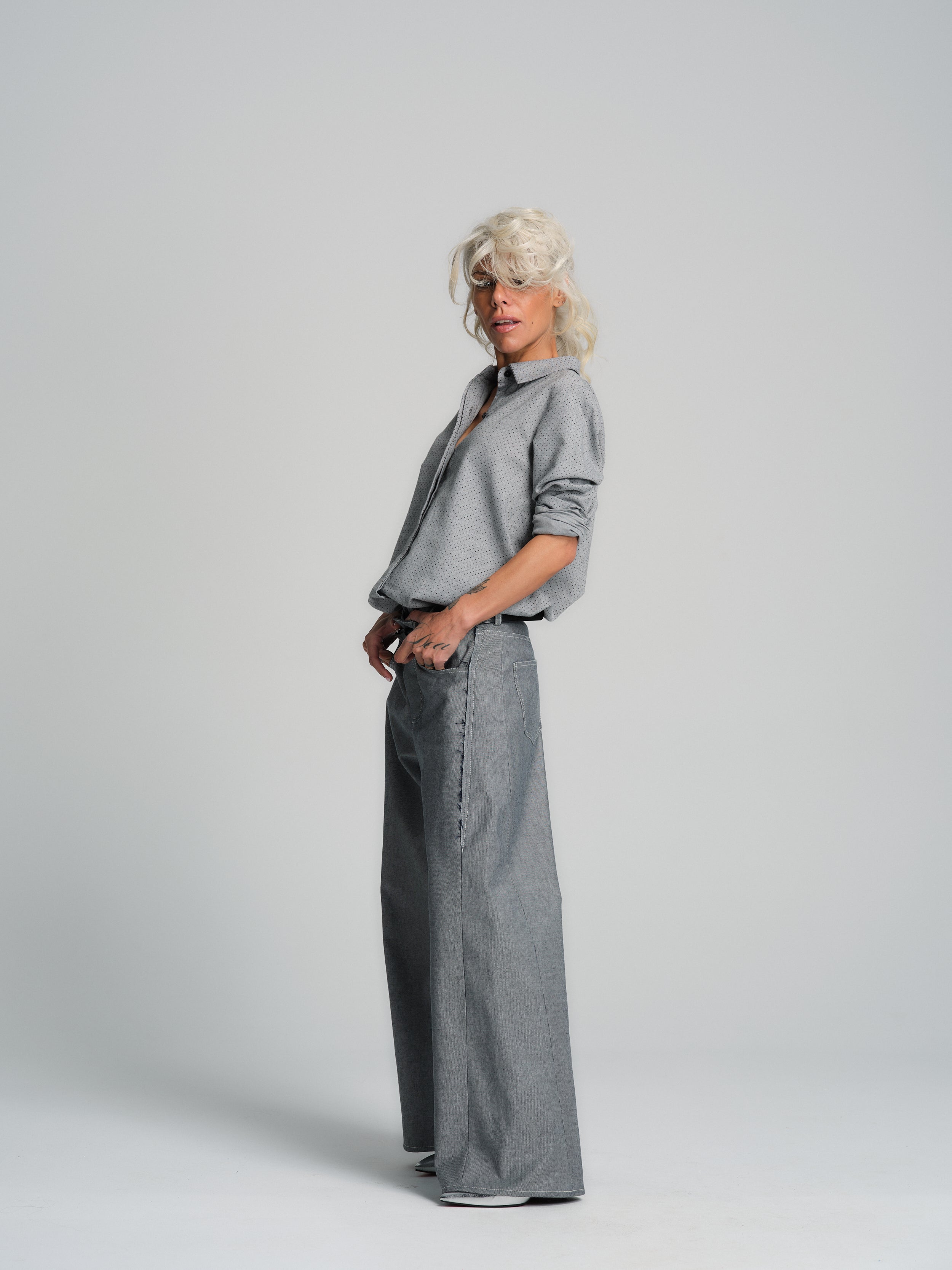 Baggy Grey Jeans