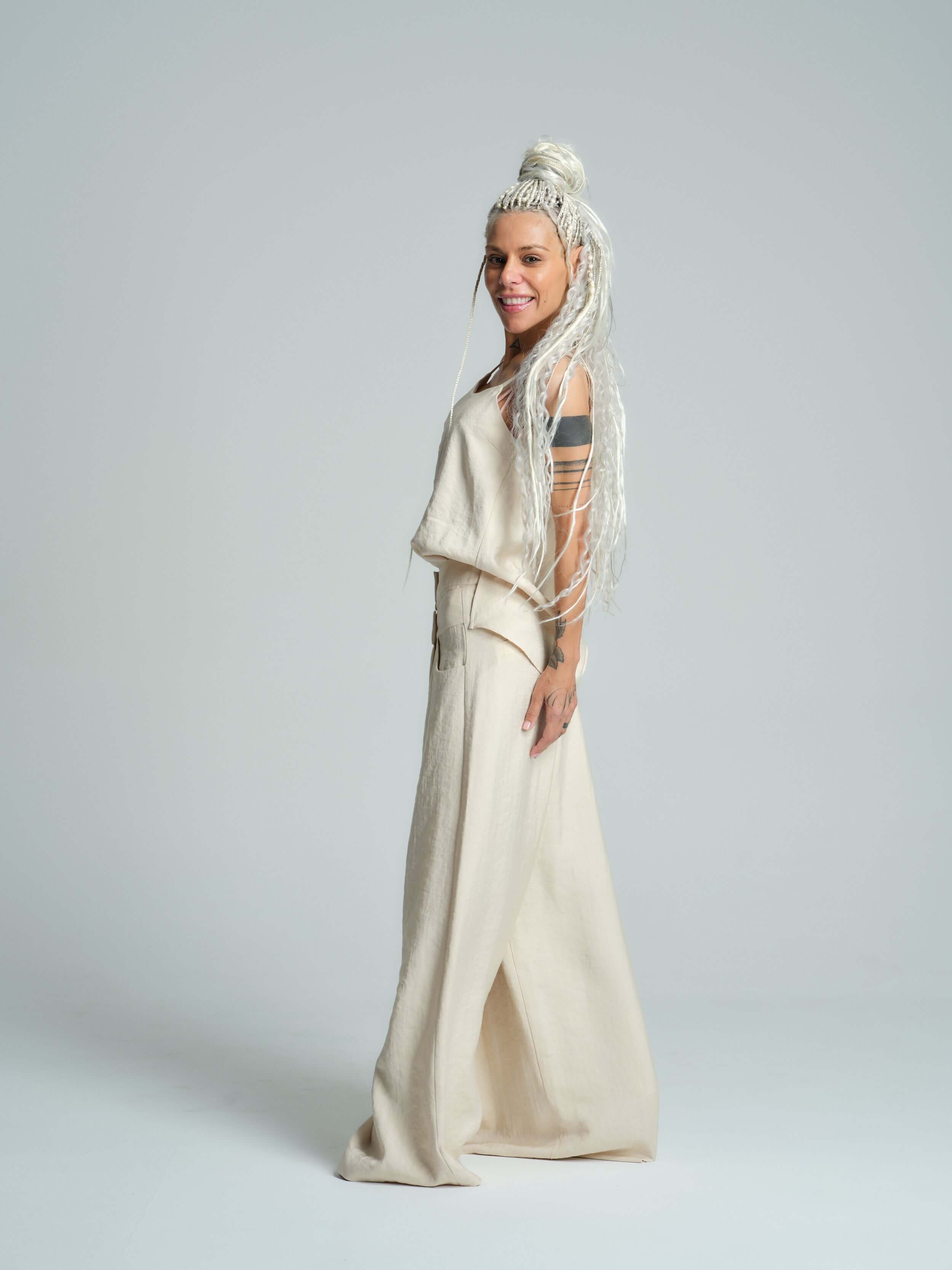 Relaxed Tank Top & Pants Co-Ord Set