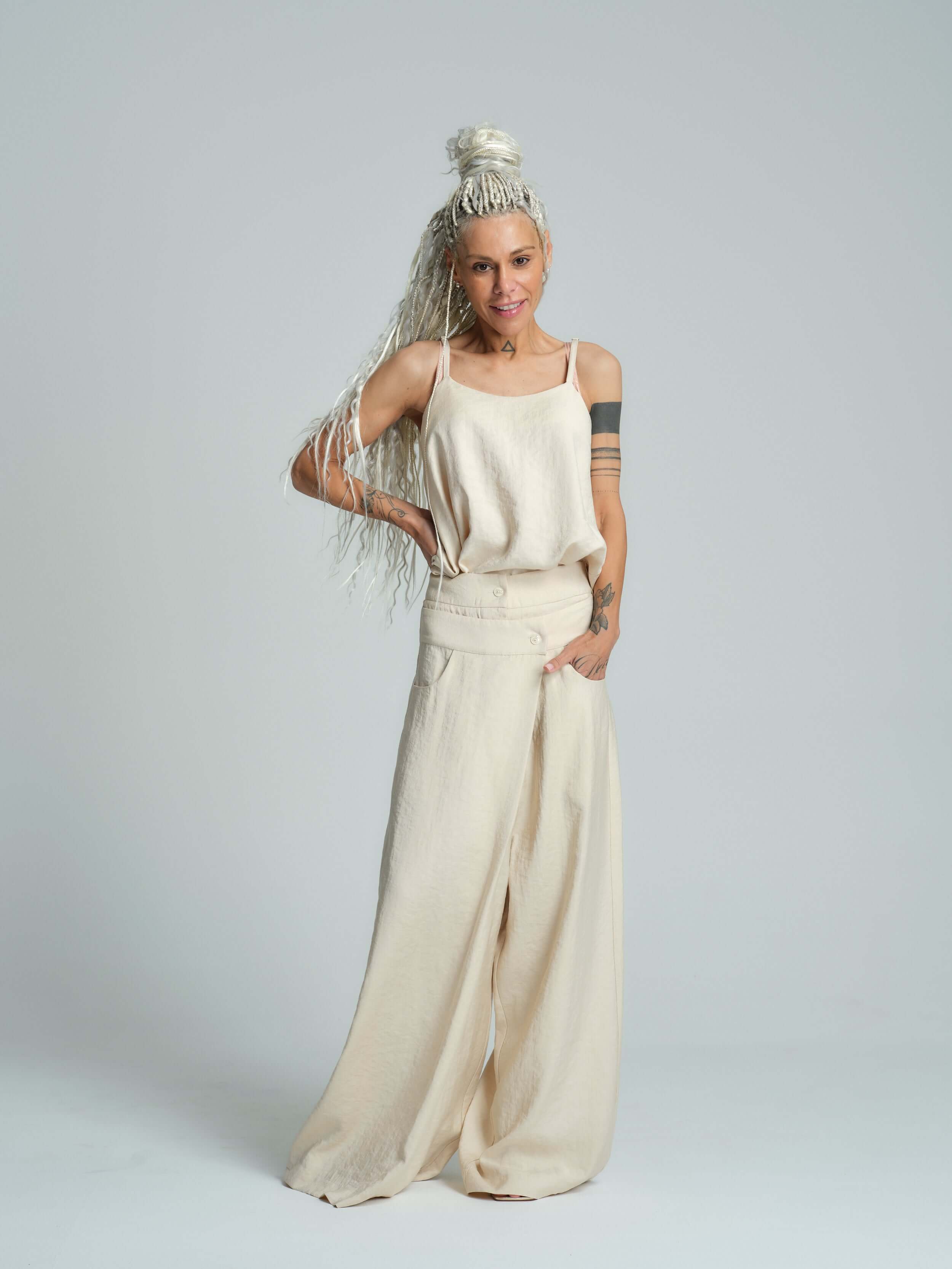 Relaxed Tank Top & Pants Co-Ord Set