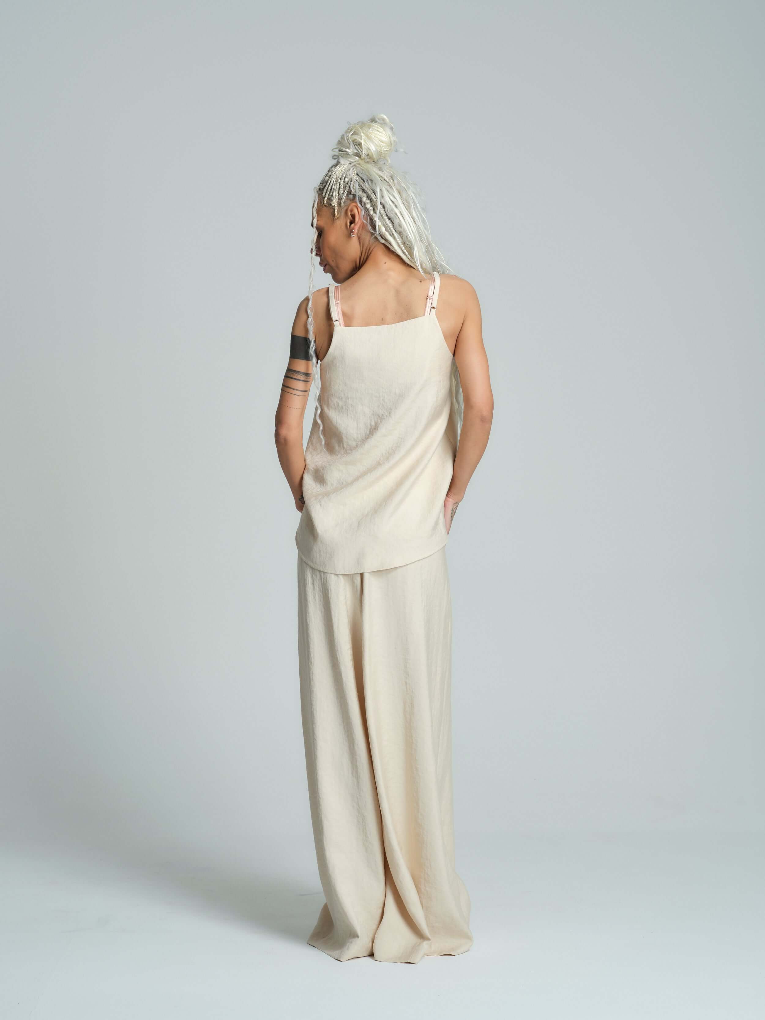 Relaxed Tank Top & Pants Co-Ord Set