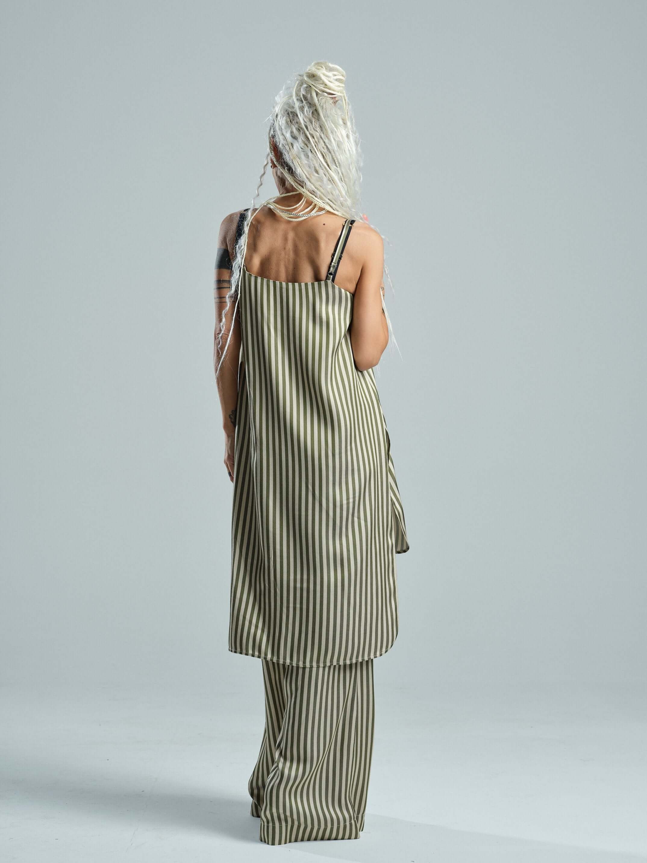 Relaxed Striped Co-Ord Set