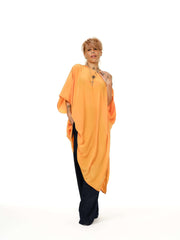 Orange Oversized Мaxi Tunic