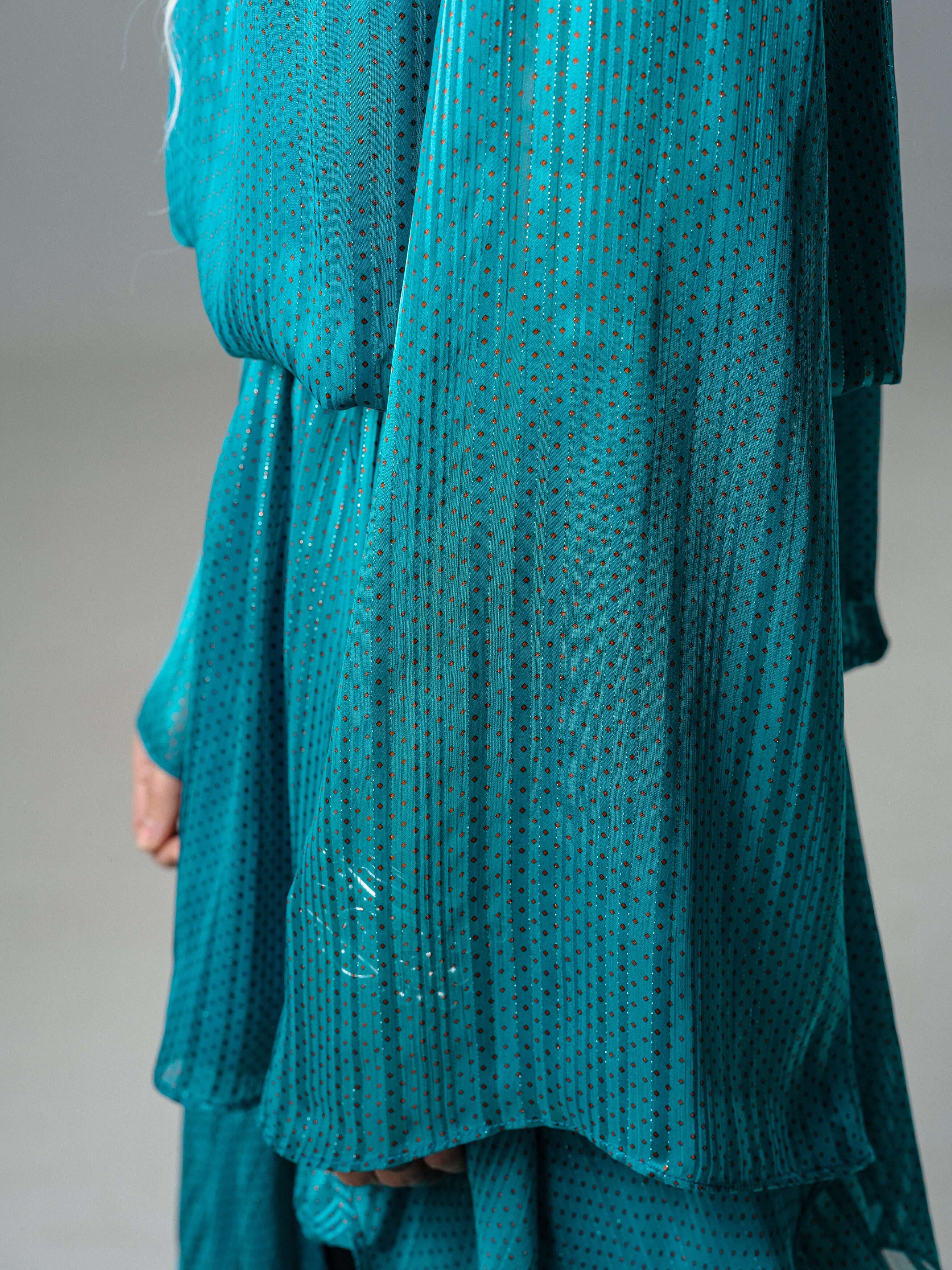 Turquoise Dress