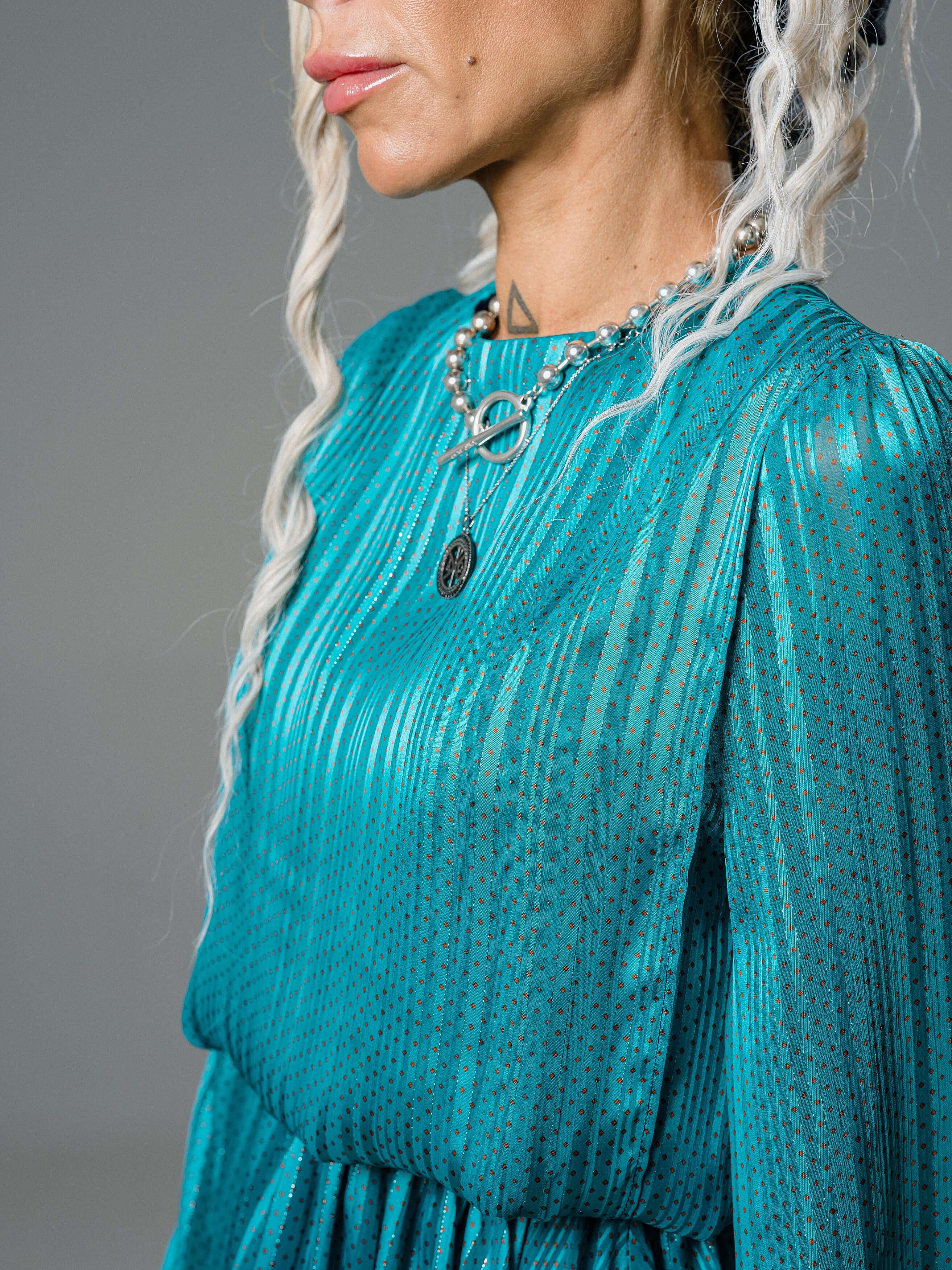 Turquoise Dress