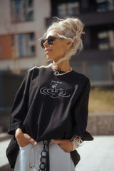 Set of Three Oversized Graphic T-Shirts