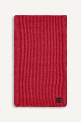 SHAKER STITCH RIB SCARF