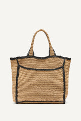 HADLEE MEDIUM WOVEN TOTE