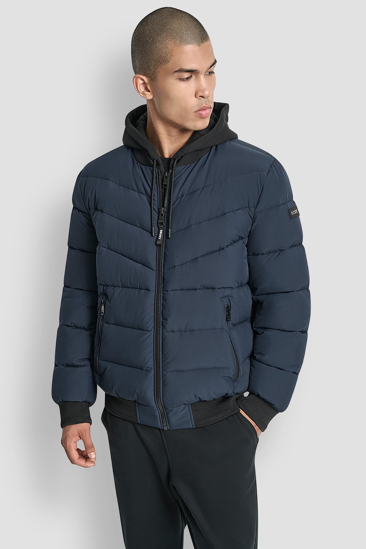 STRETCH BOMBER JACKET