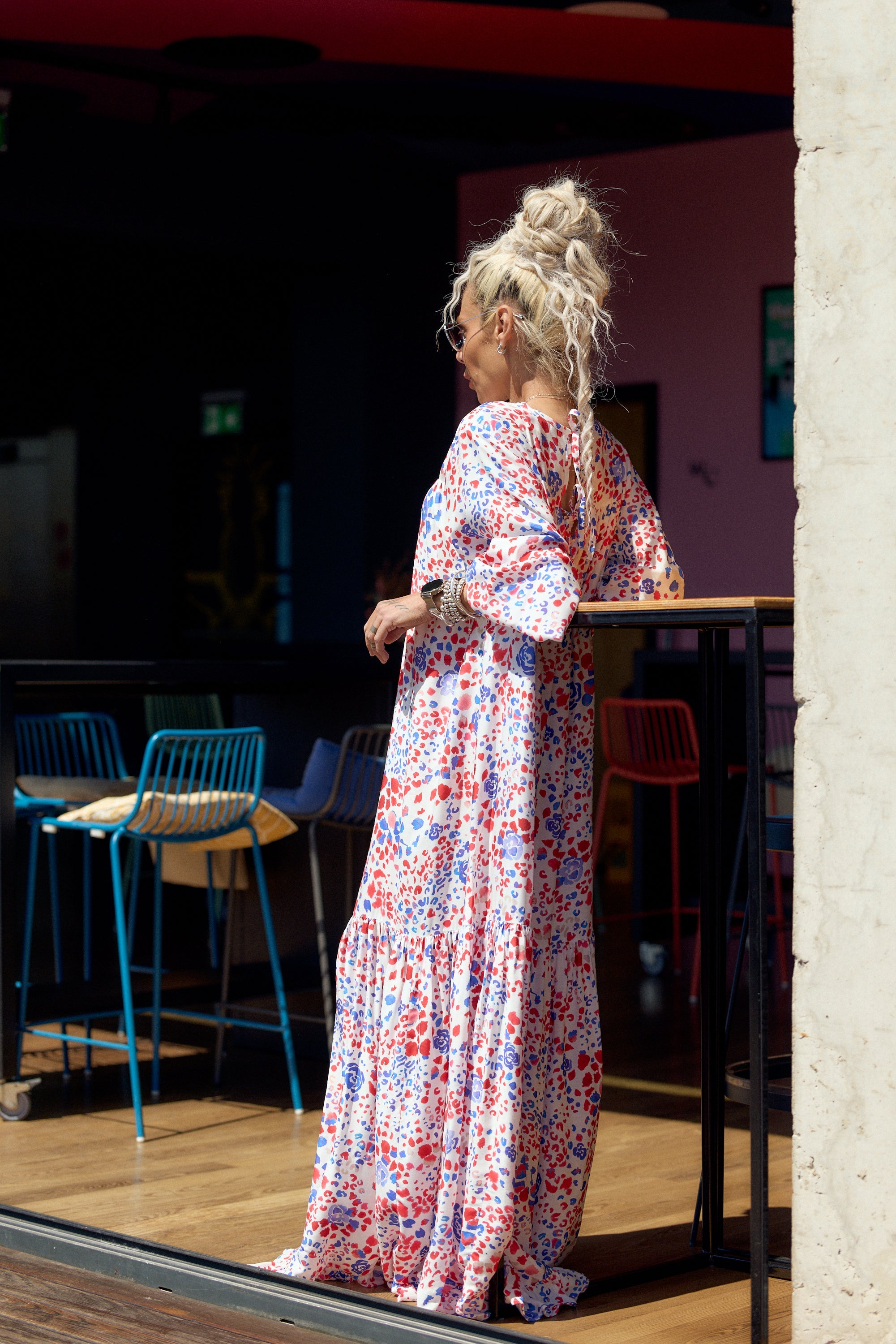 Floral Print Maxi Dress