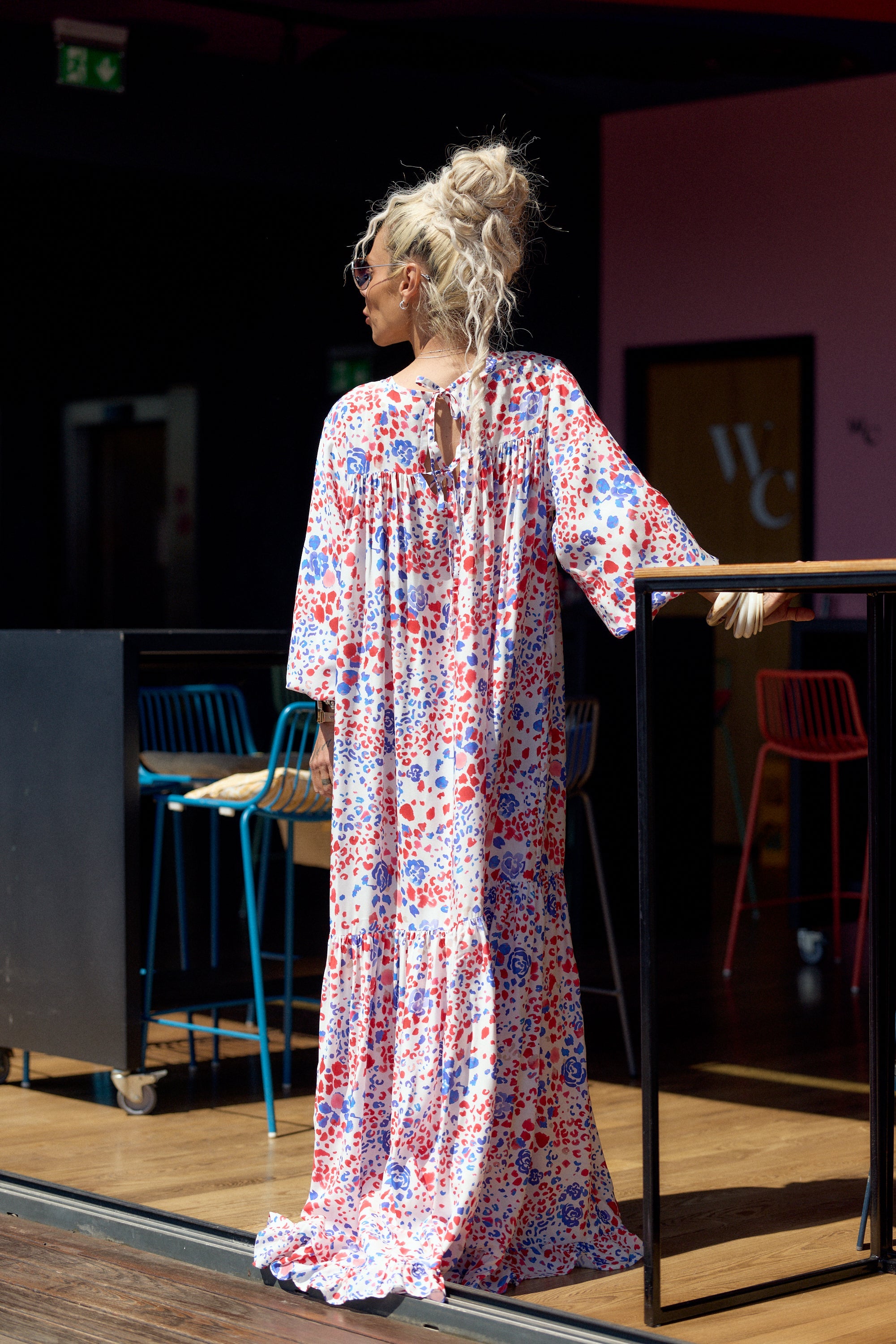 Floral Print Maxi Dress