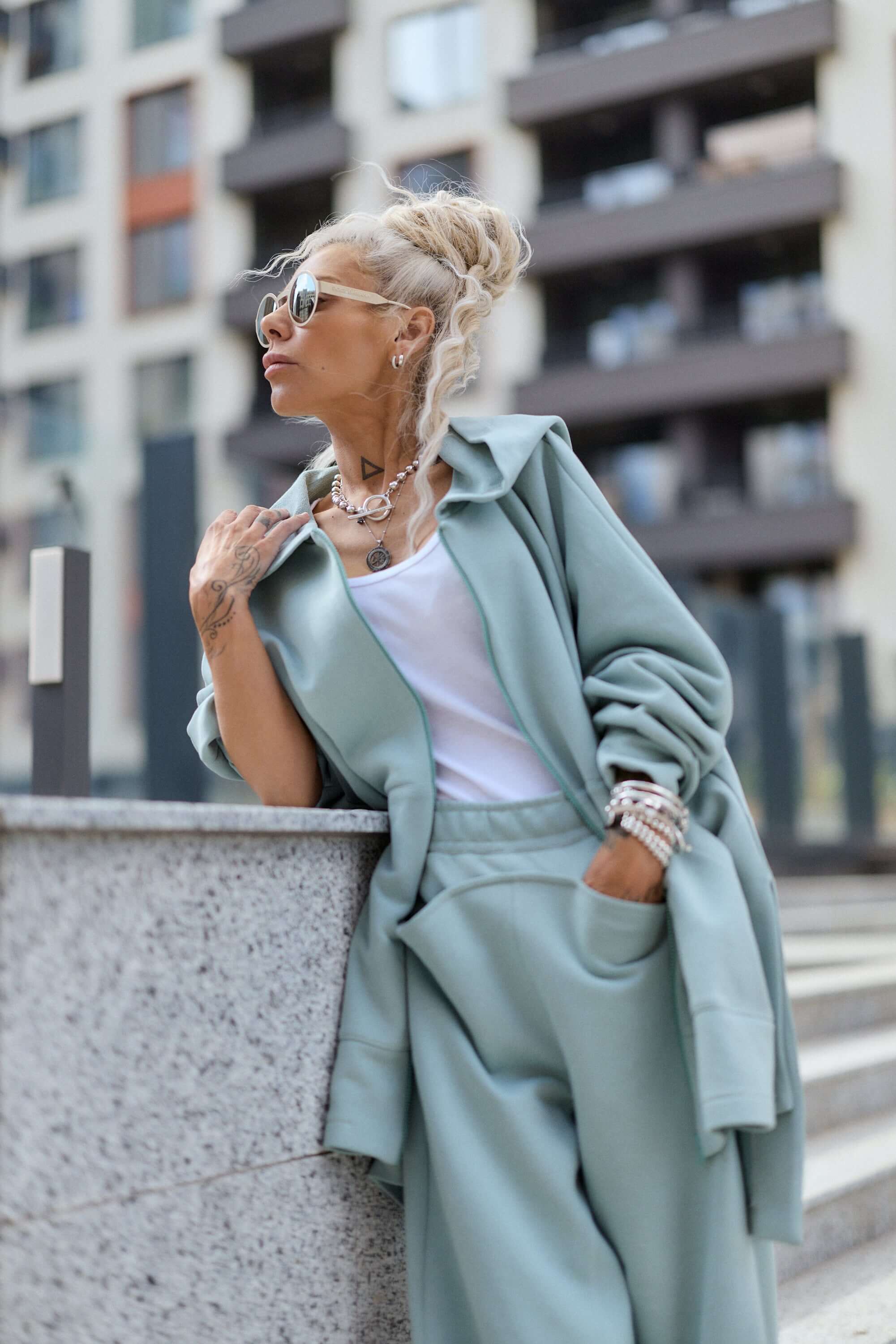 Sage Green Matching Lounge Set
