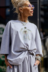 Set of Three Oversized Graphic T-Shirts