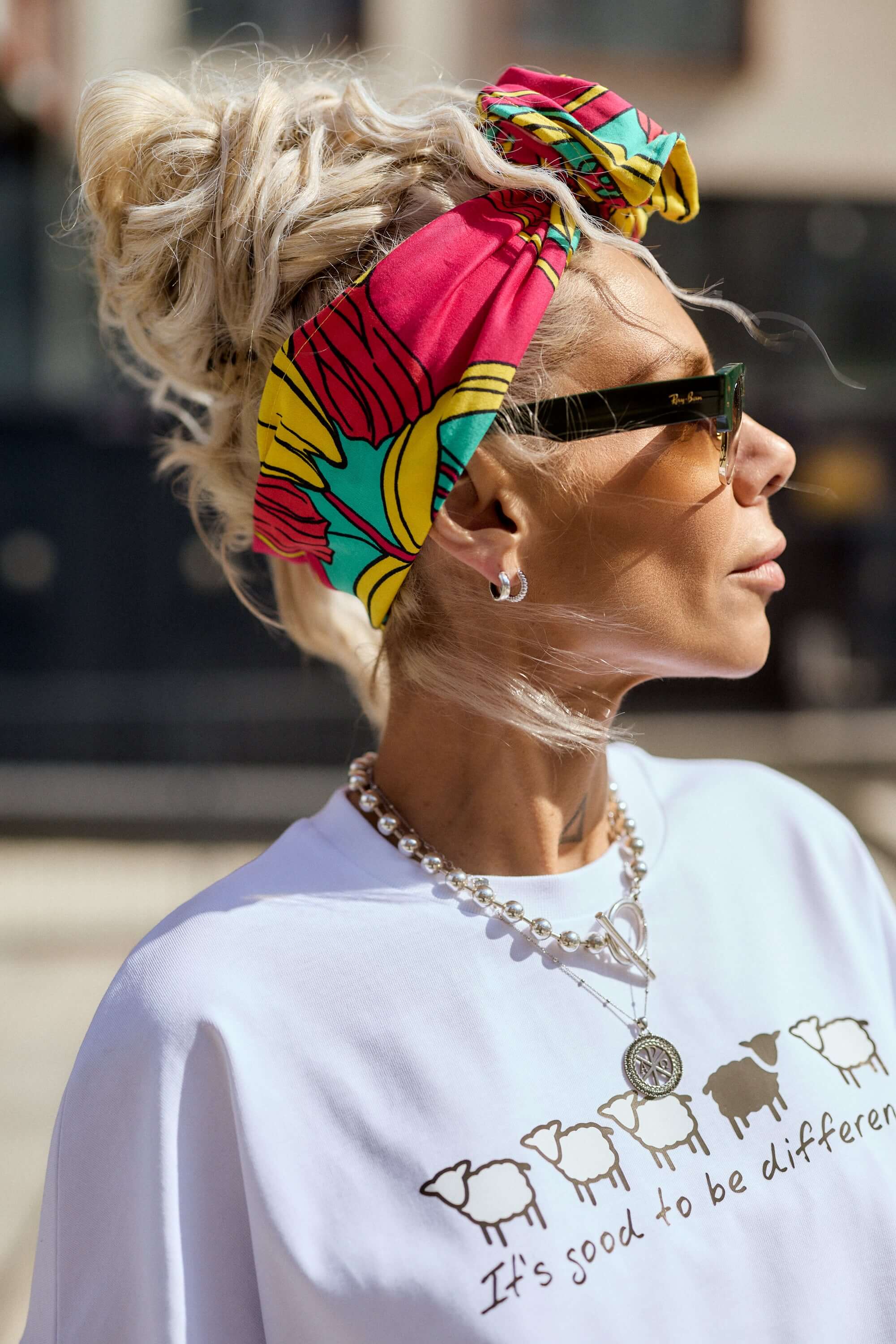 Oversized Graphic Cotton T-Shirt