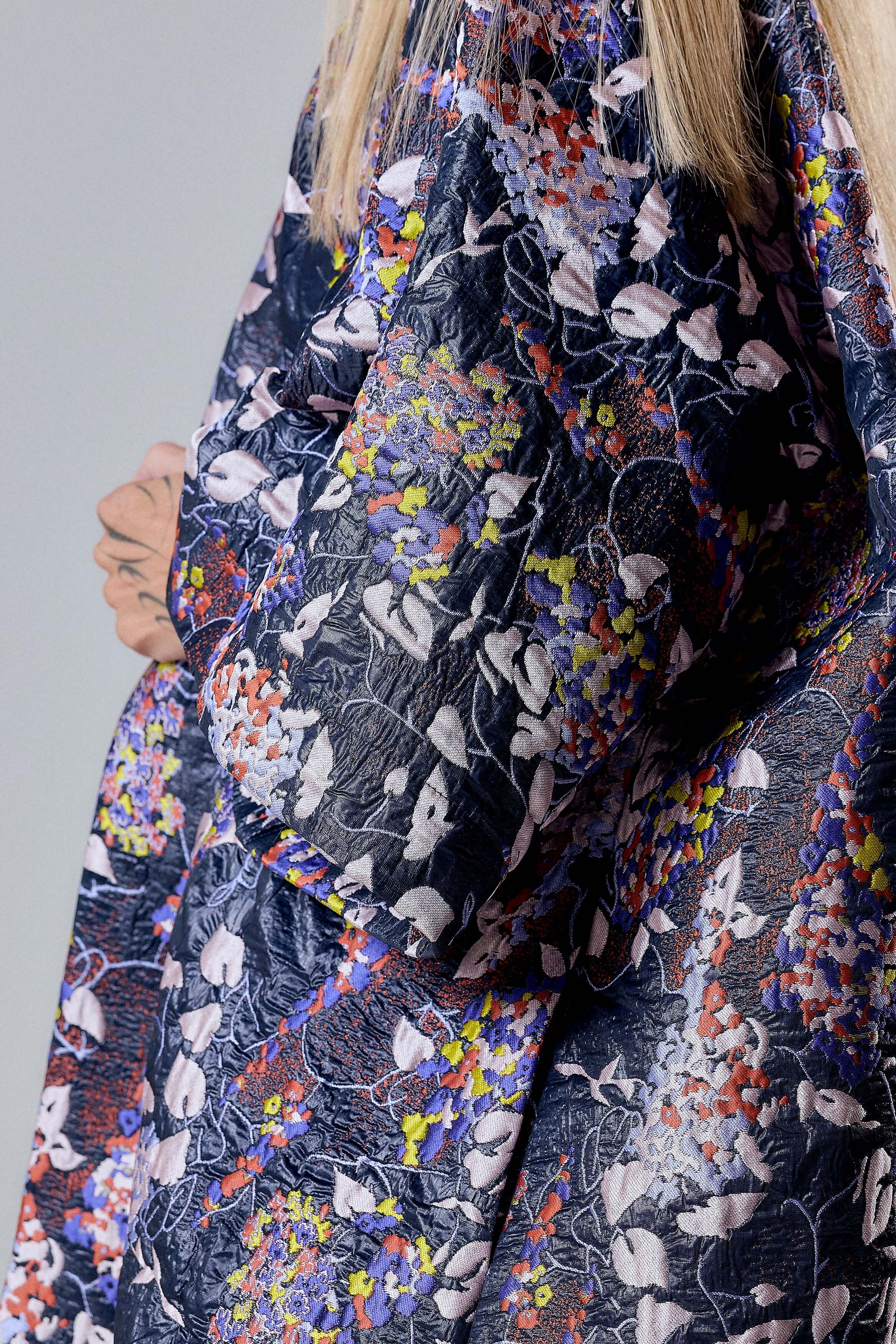 Oversized Floral Kimono Coat