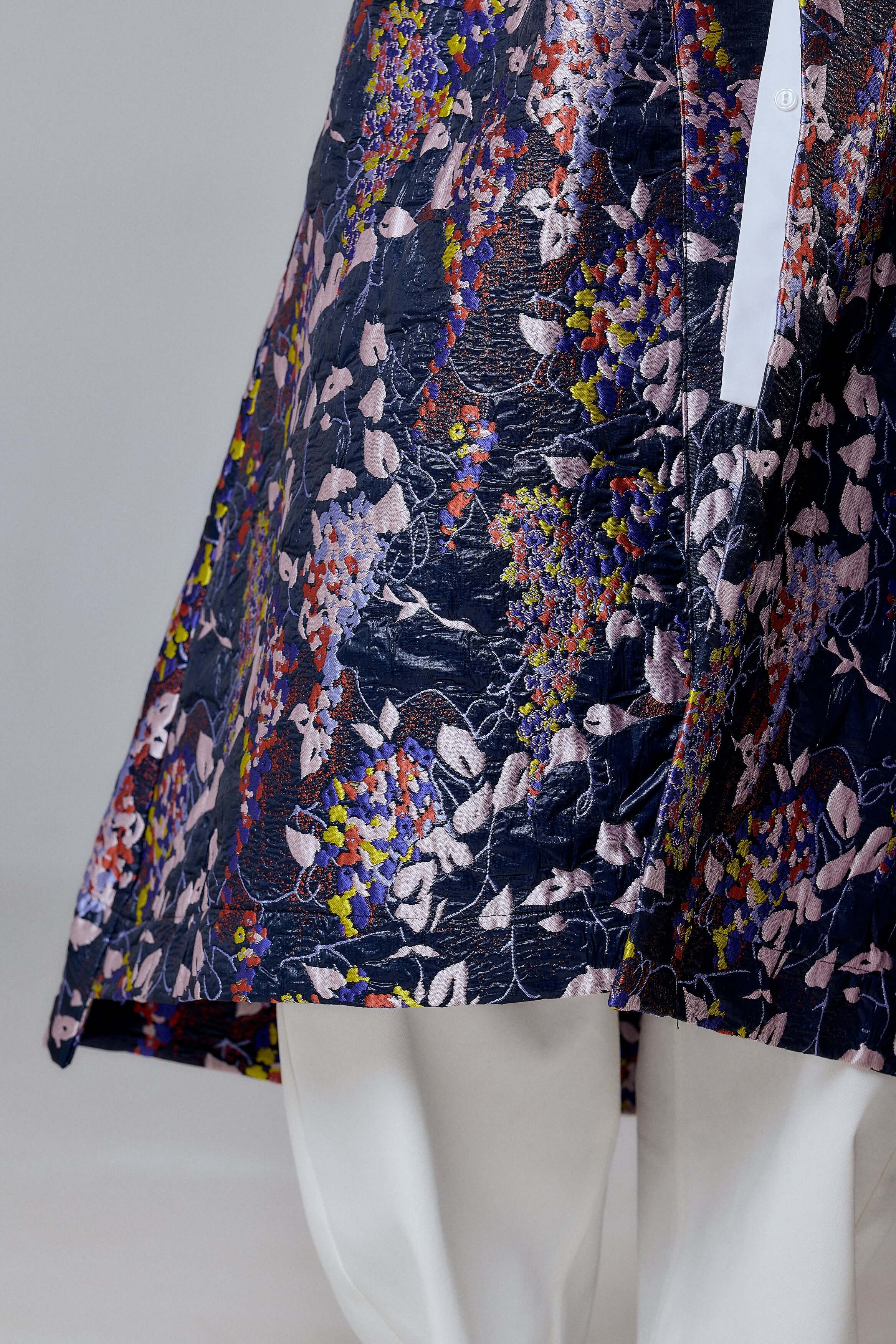 Oversized Floral Kimono Coat