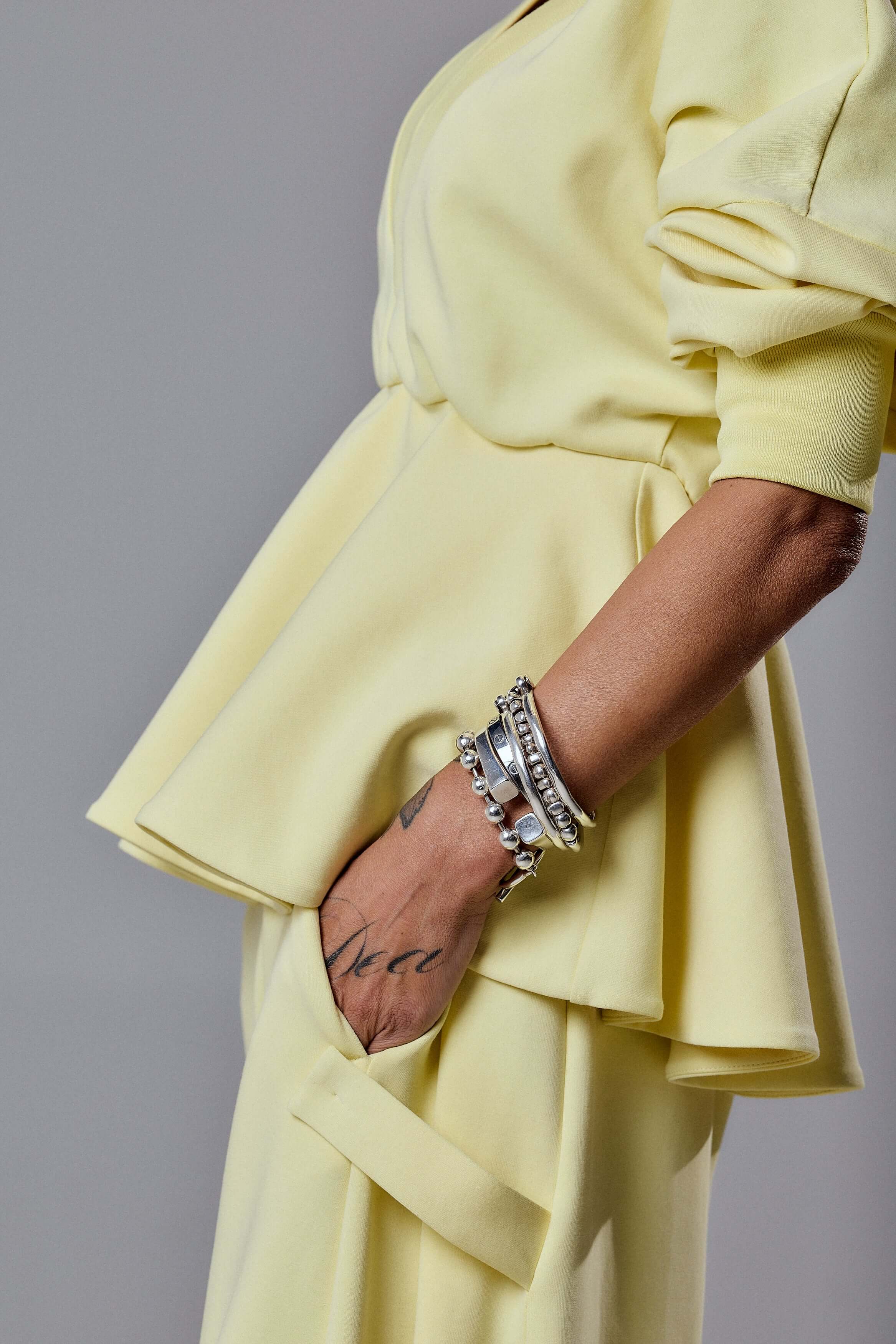 Yellow Two-Piece Set