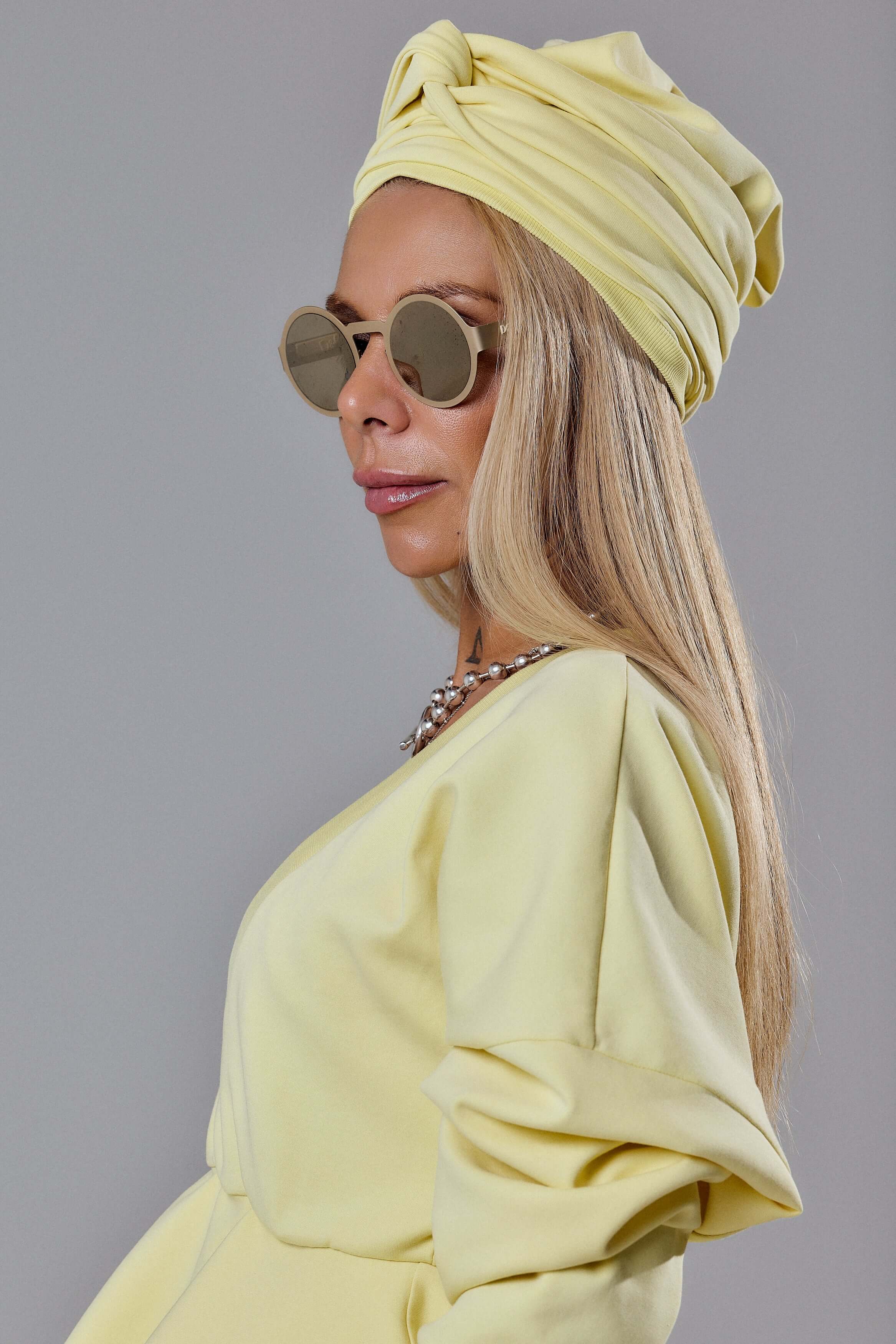 Yellow Two-Piece Set