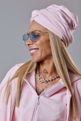 Pink Turban Hat