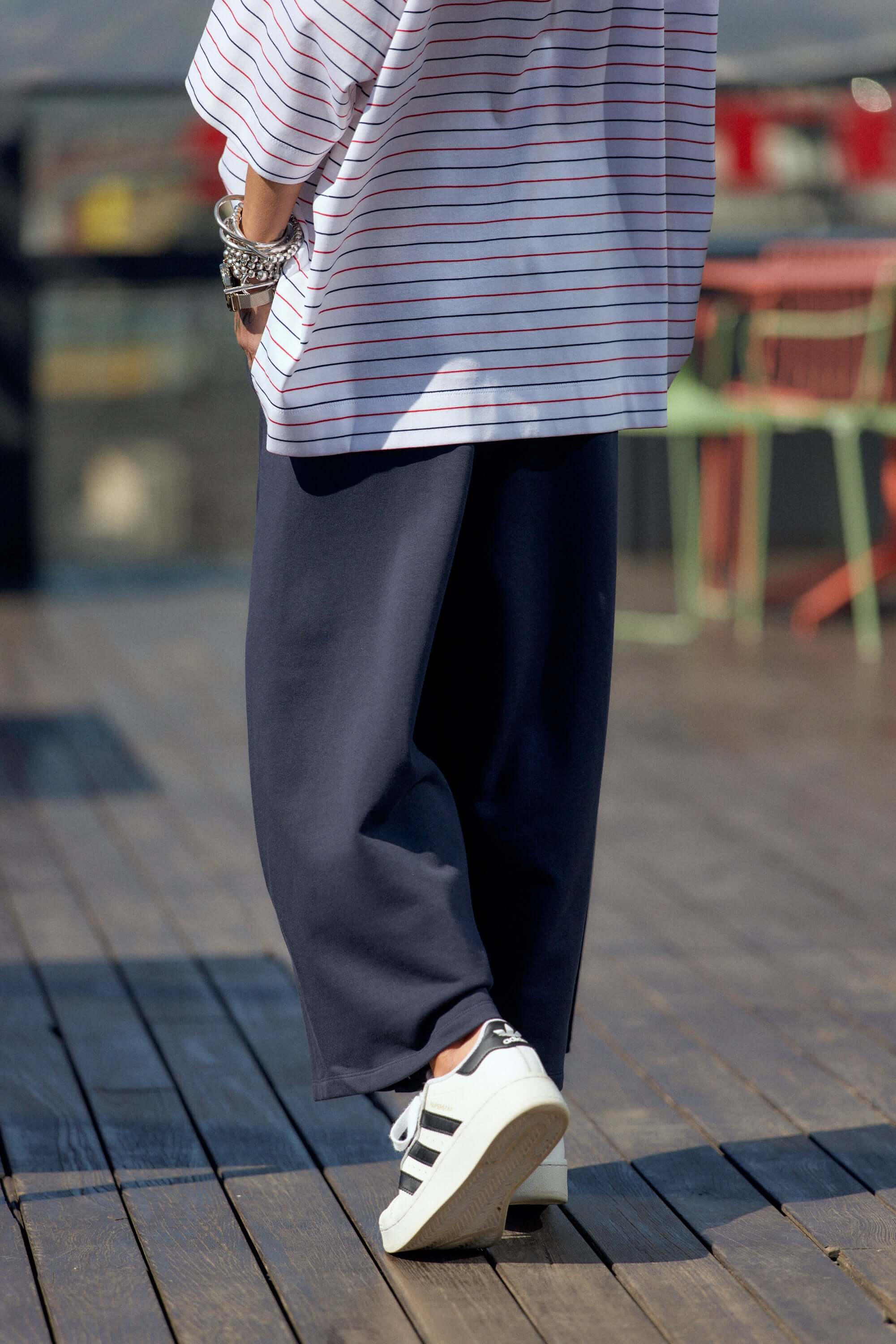 Oversized Striped T-Shirt