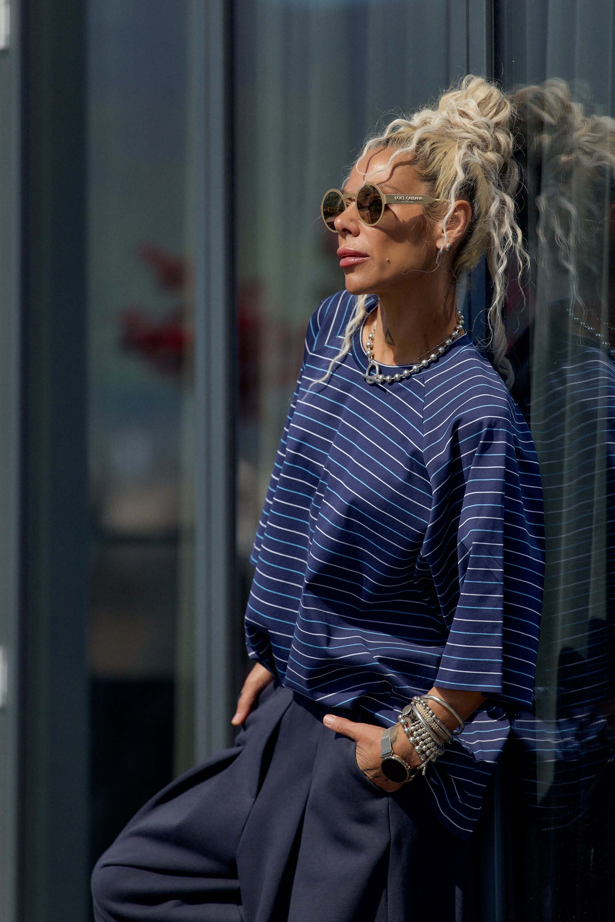 Oversized Striped T-Shirt
