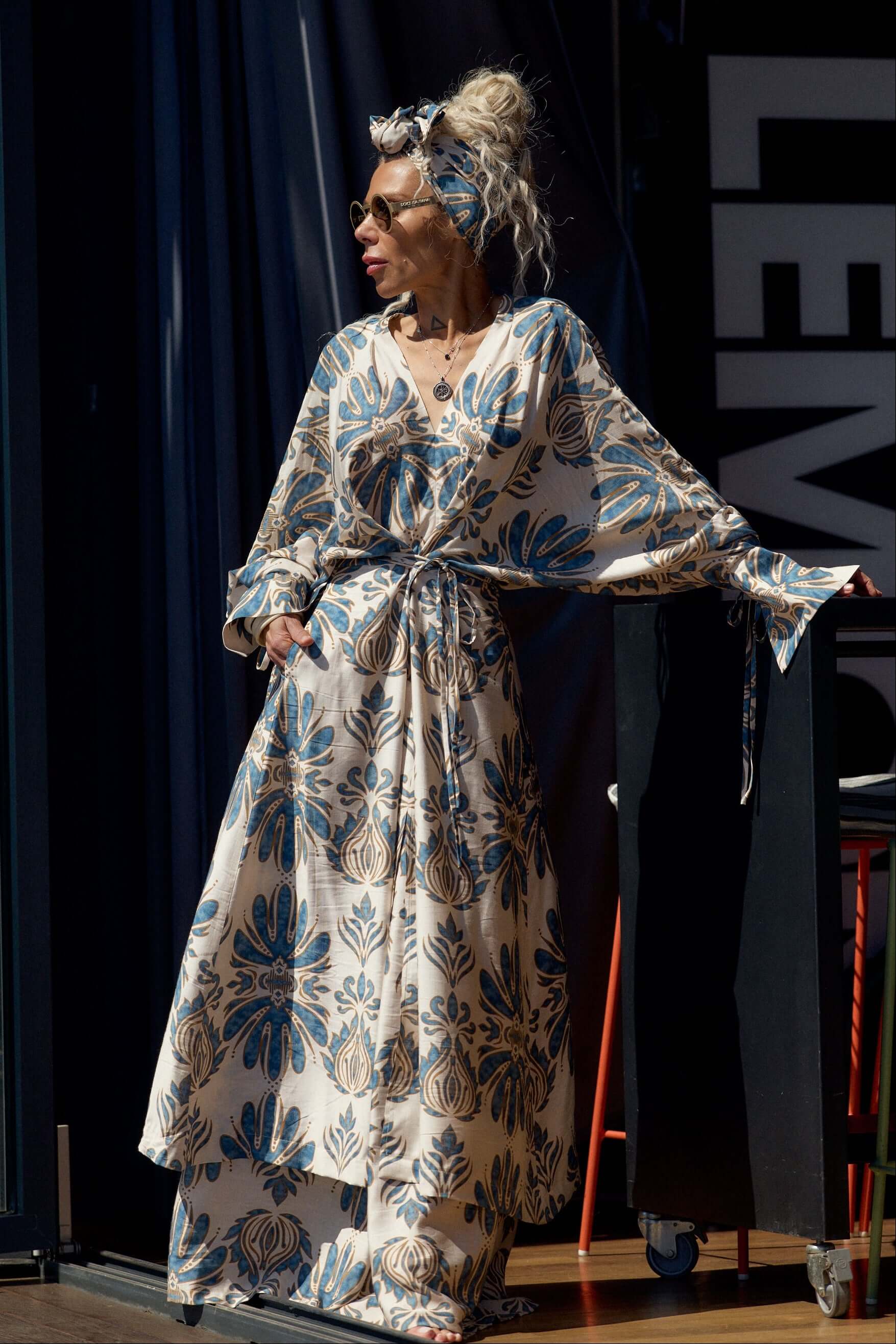 Bohemian Print Two-Piece Co-ord Set