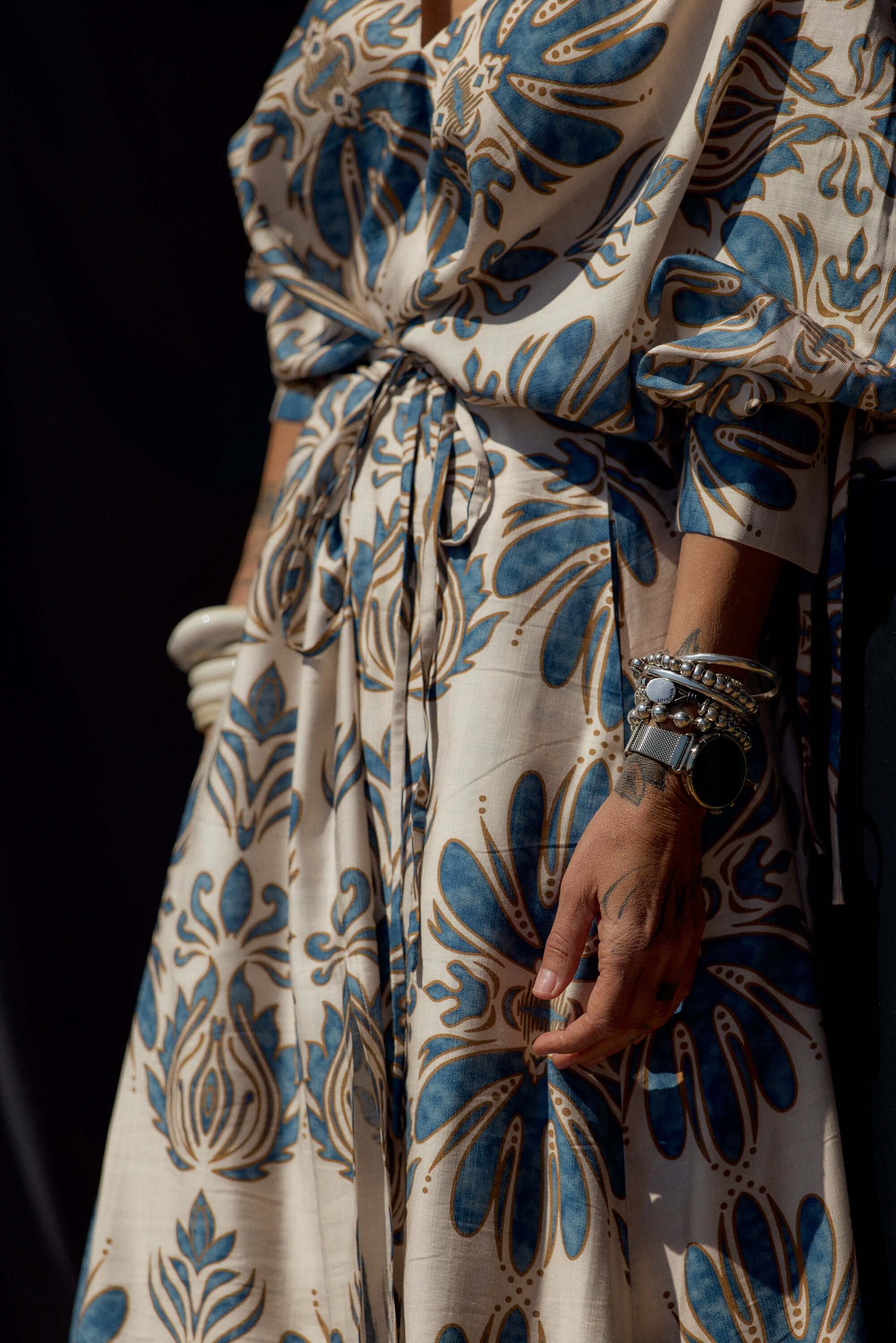 Bohemian Print Two-Piece Co-ord Set