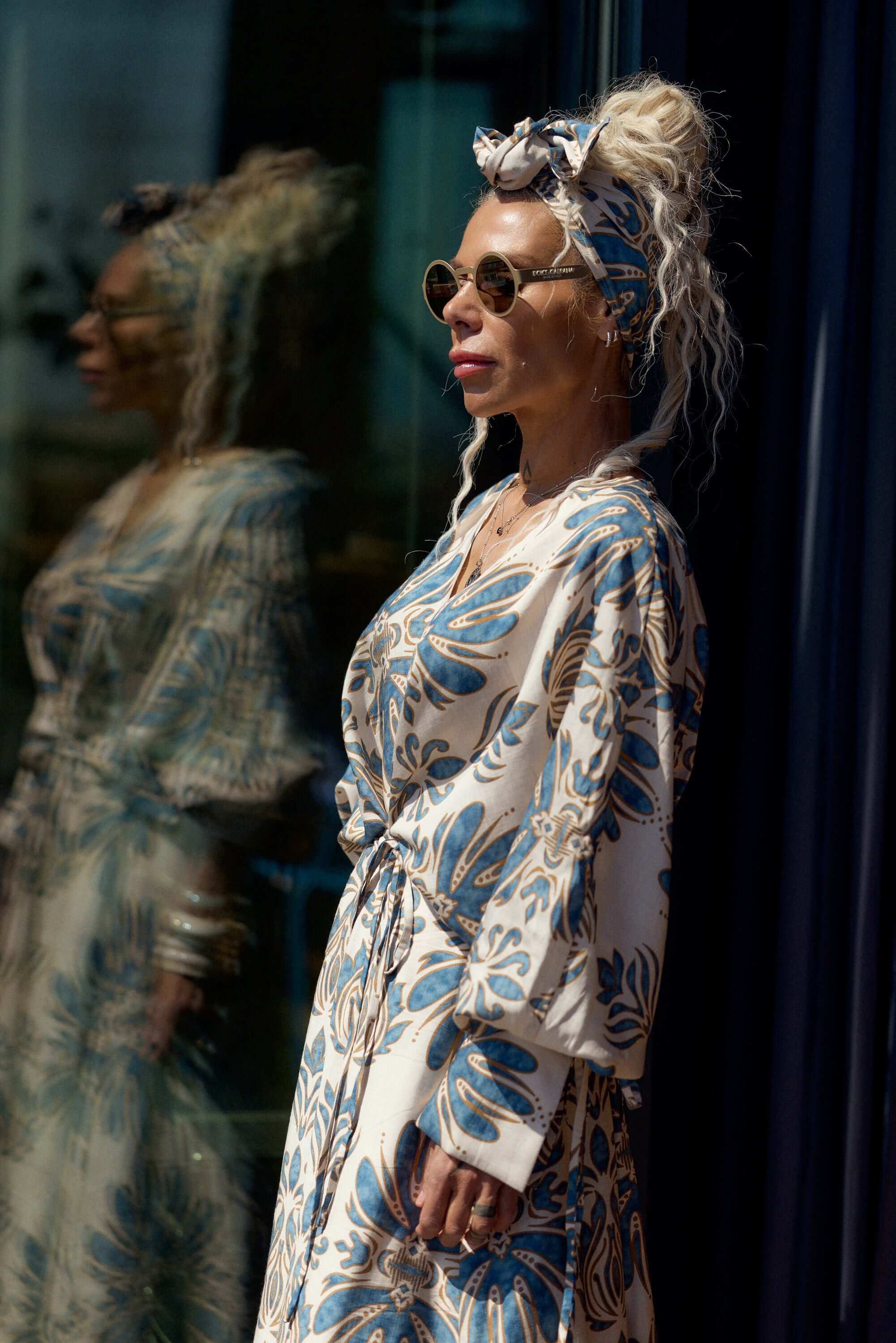 Bohemian Print Two-Piece Co-ord Set