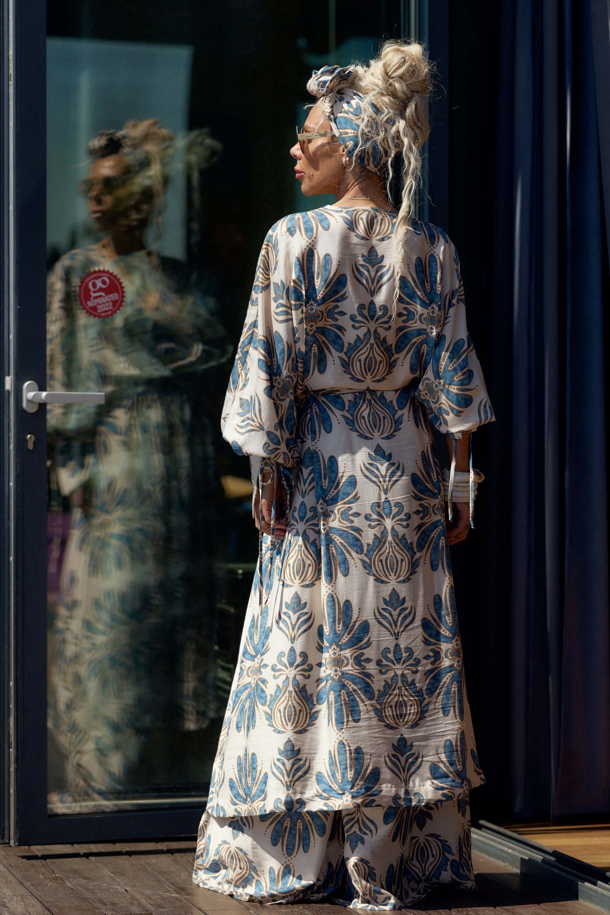 Bohemian Print Two-Piece Co-ord Set