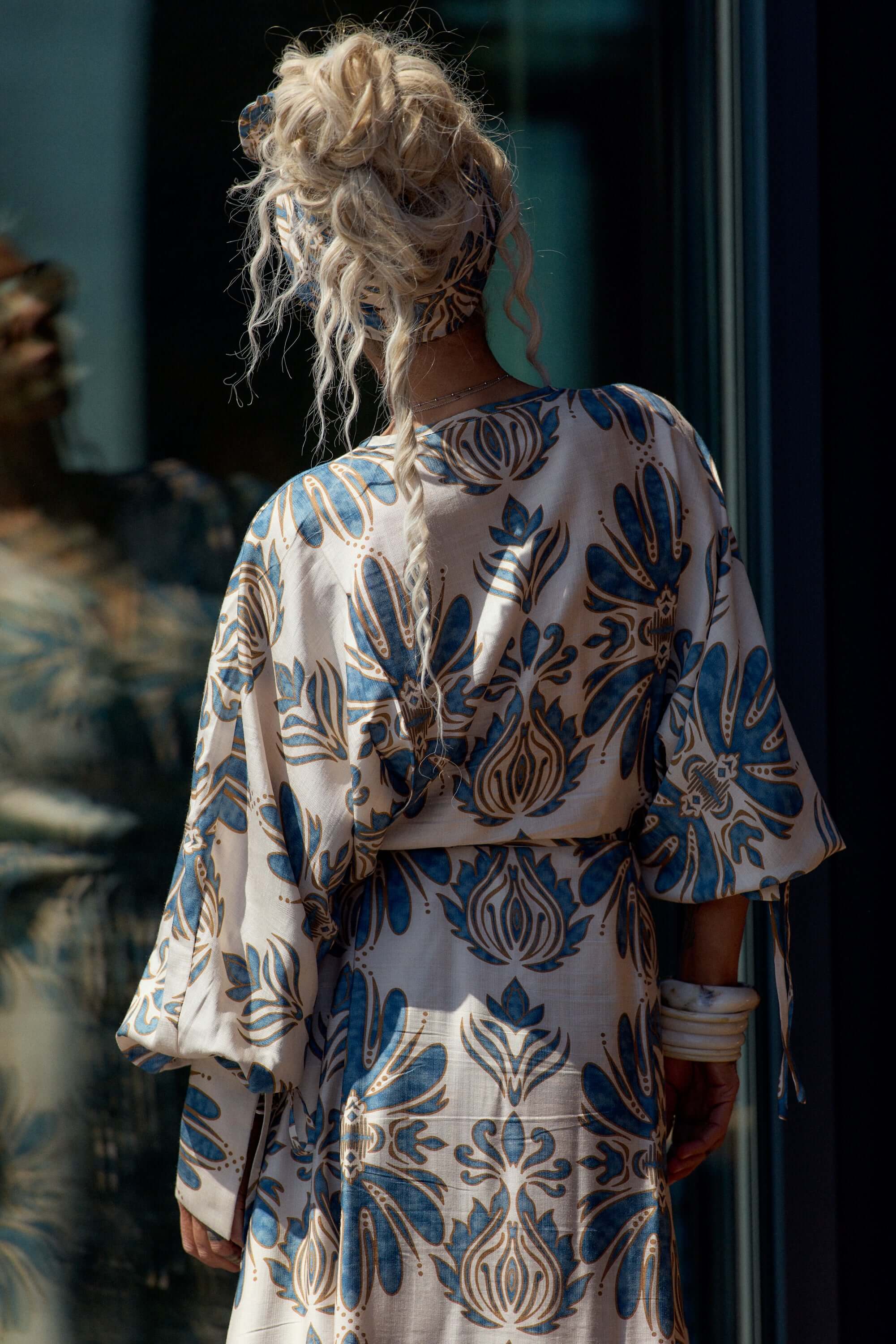 Bohemian Print Two-Piece Co-ord Set