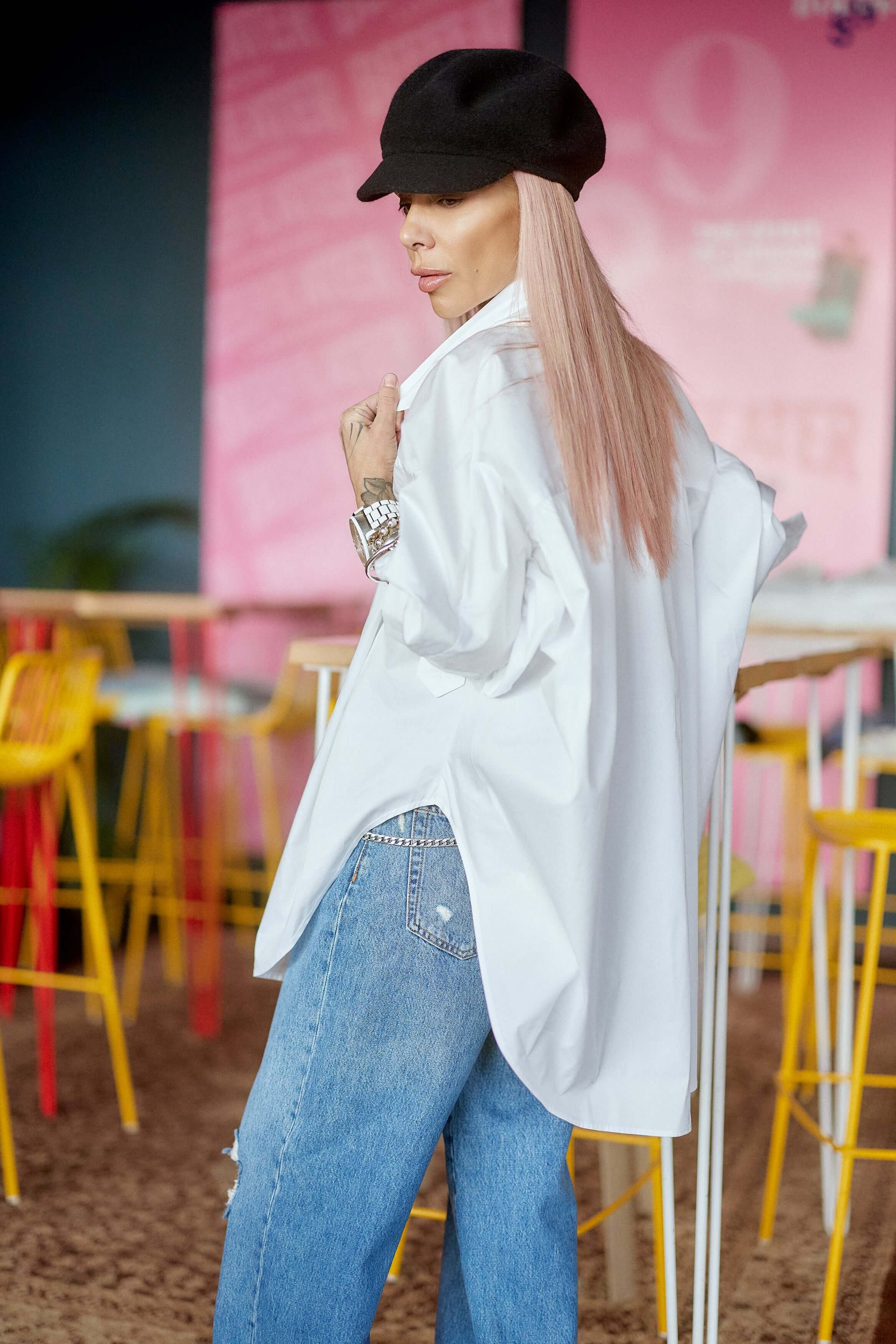 Oversized White Shirt