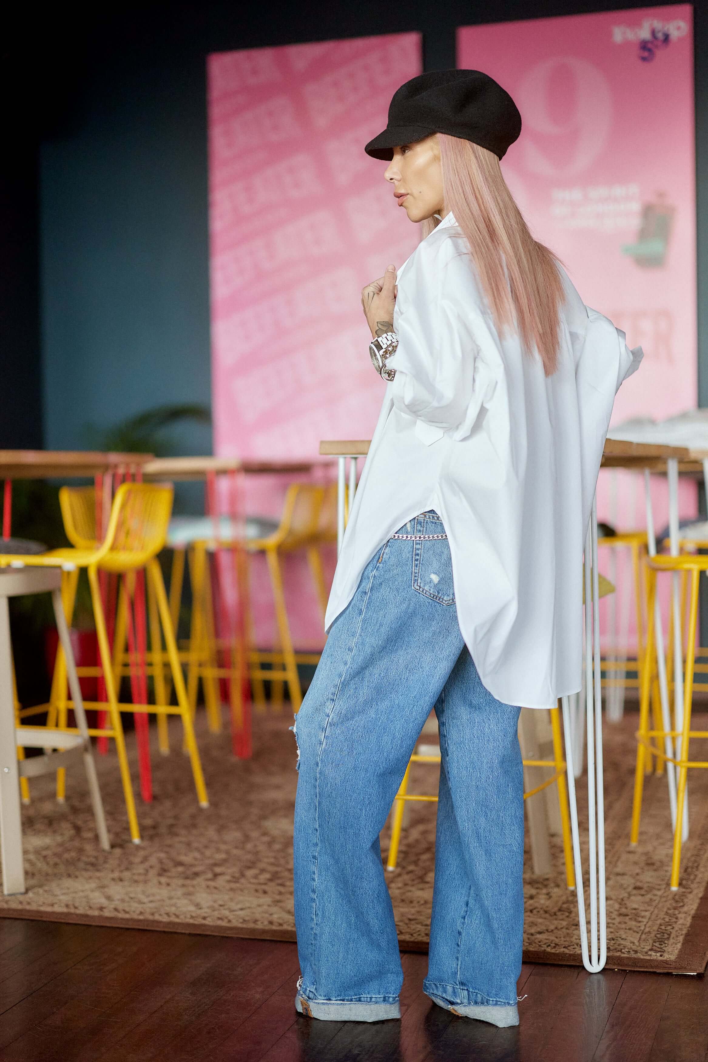 Oversized White Shirt