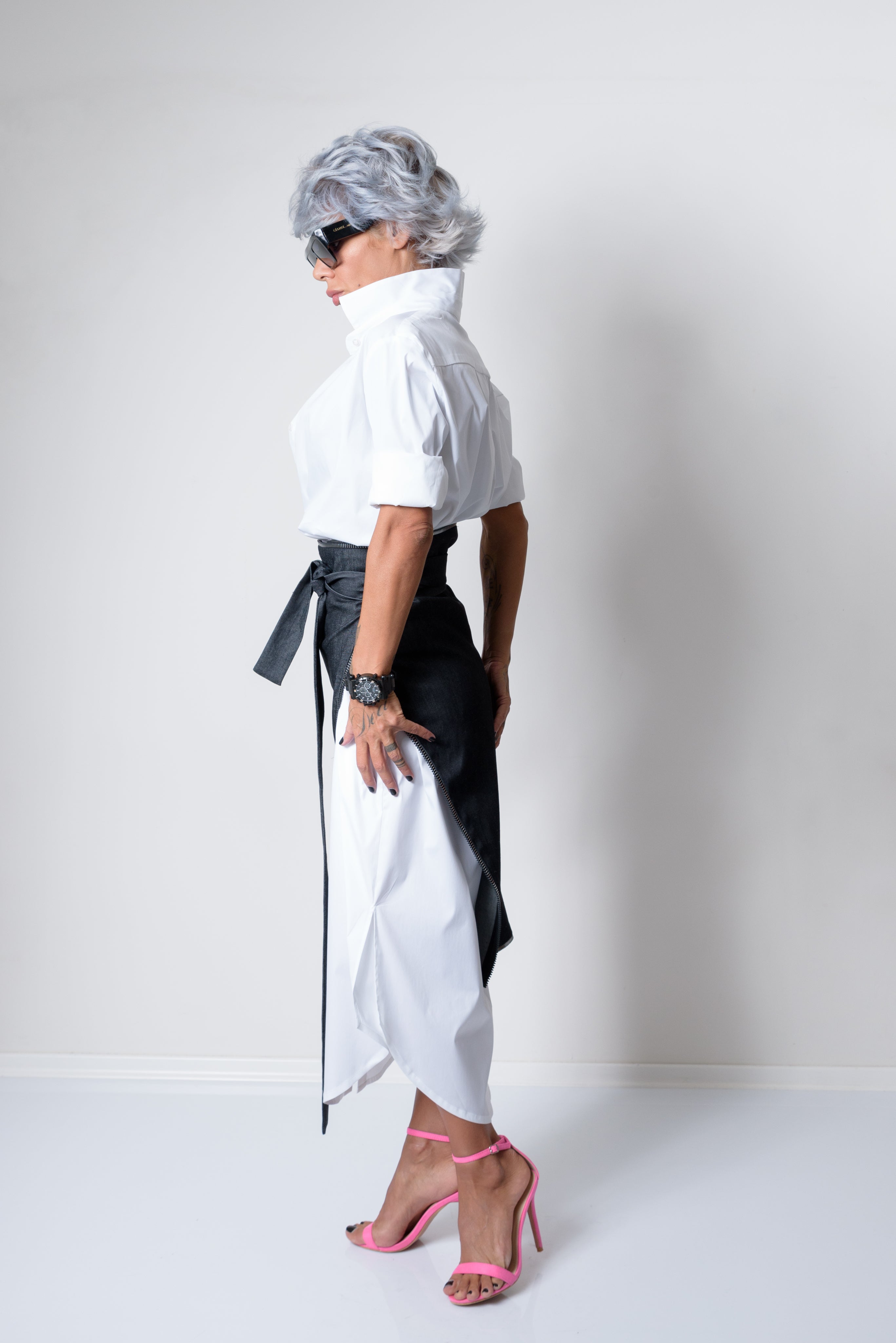 Maxi Oversized White Shirt Dress